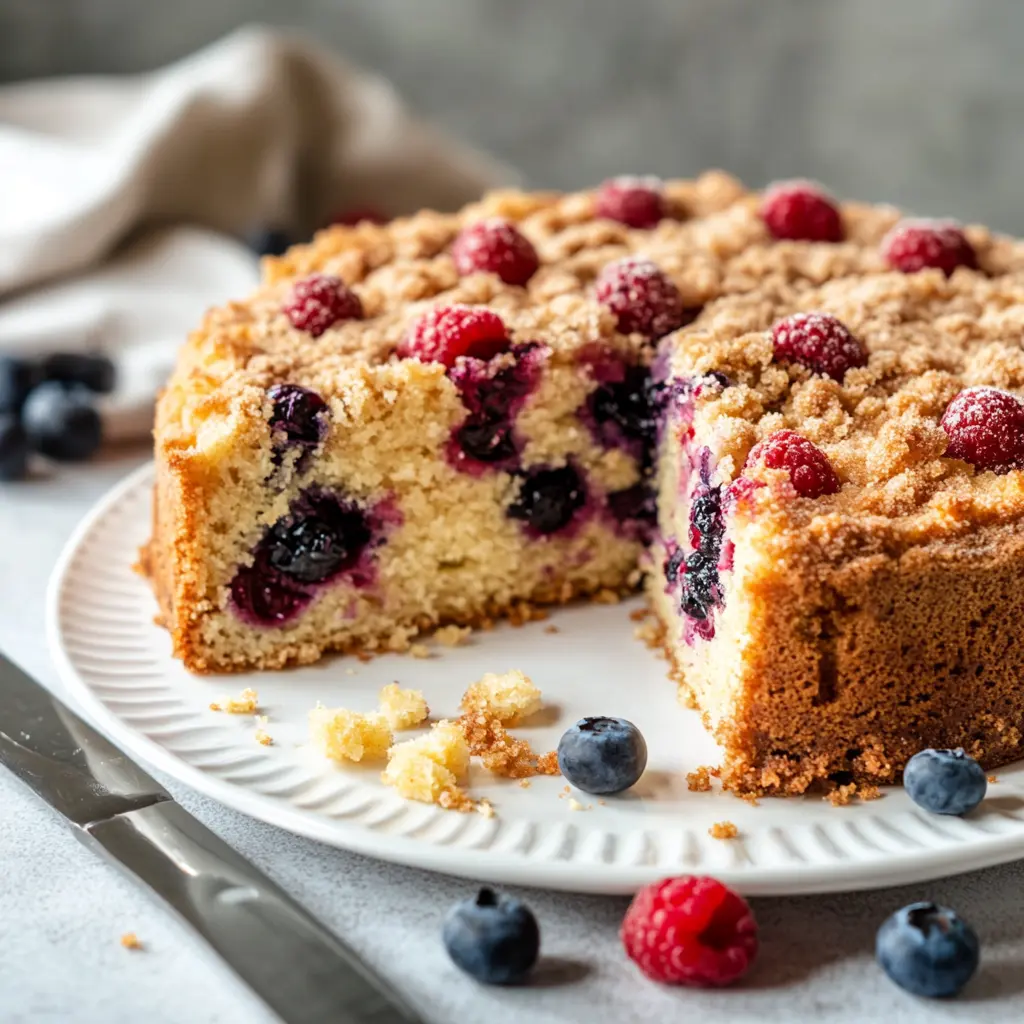 coffee cake fruit