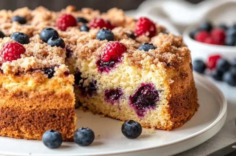 Fruit Coffee Cake Recipe - Lutfan