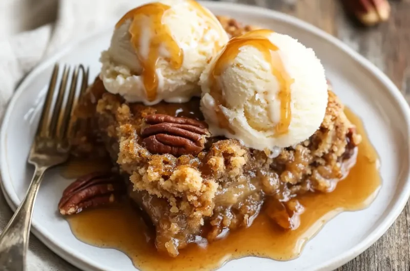 Pecan Pie Dump Cake Recipe