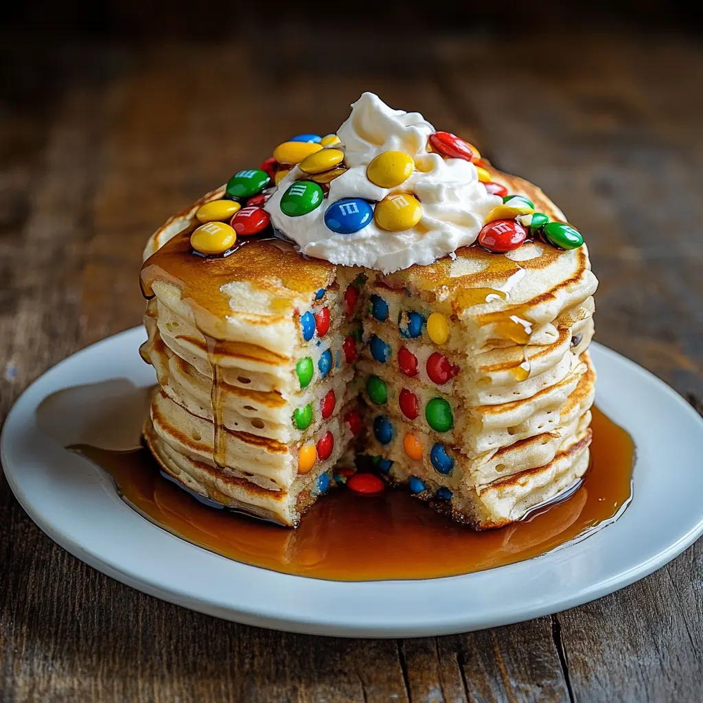 M&M Pancakes Recipe
