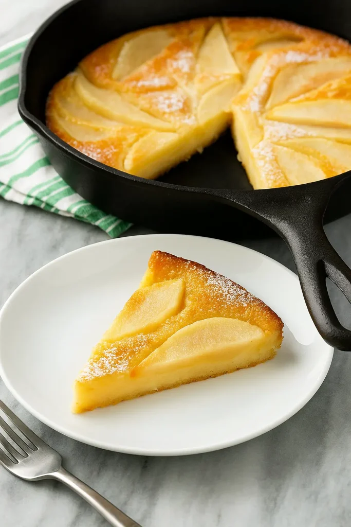 pear custard pie