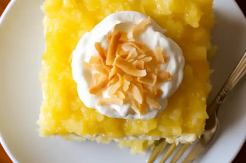 Pineapple Coconut Dream Cake Recipe
