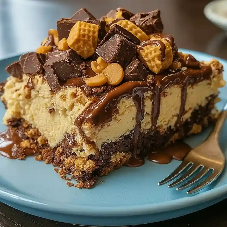 Peanut Butter Cup Dump Cake Recipe