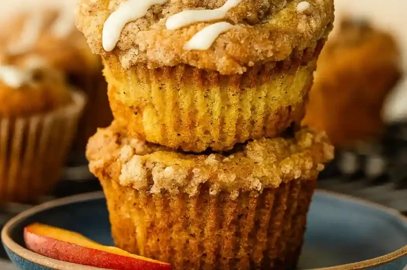 Peach Streusel Muffins Recipe