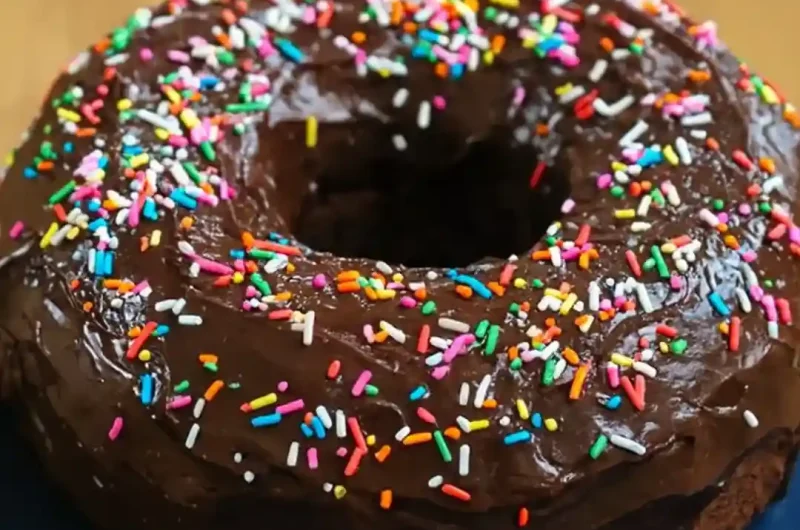 Chocolate Doughnut Cake Recipe