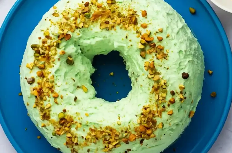 Pistachio Cake Recipe with Cake Mix